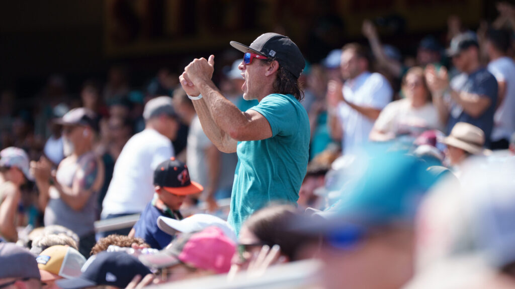 Coastal Carolina fans celebrate