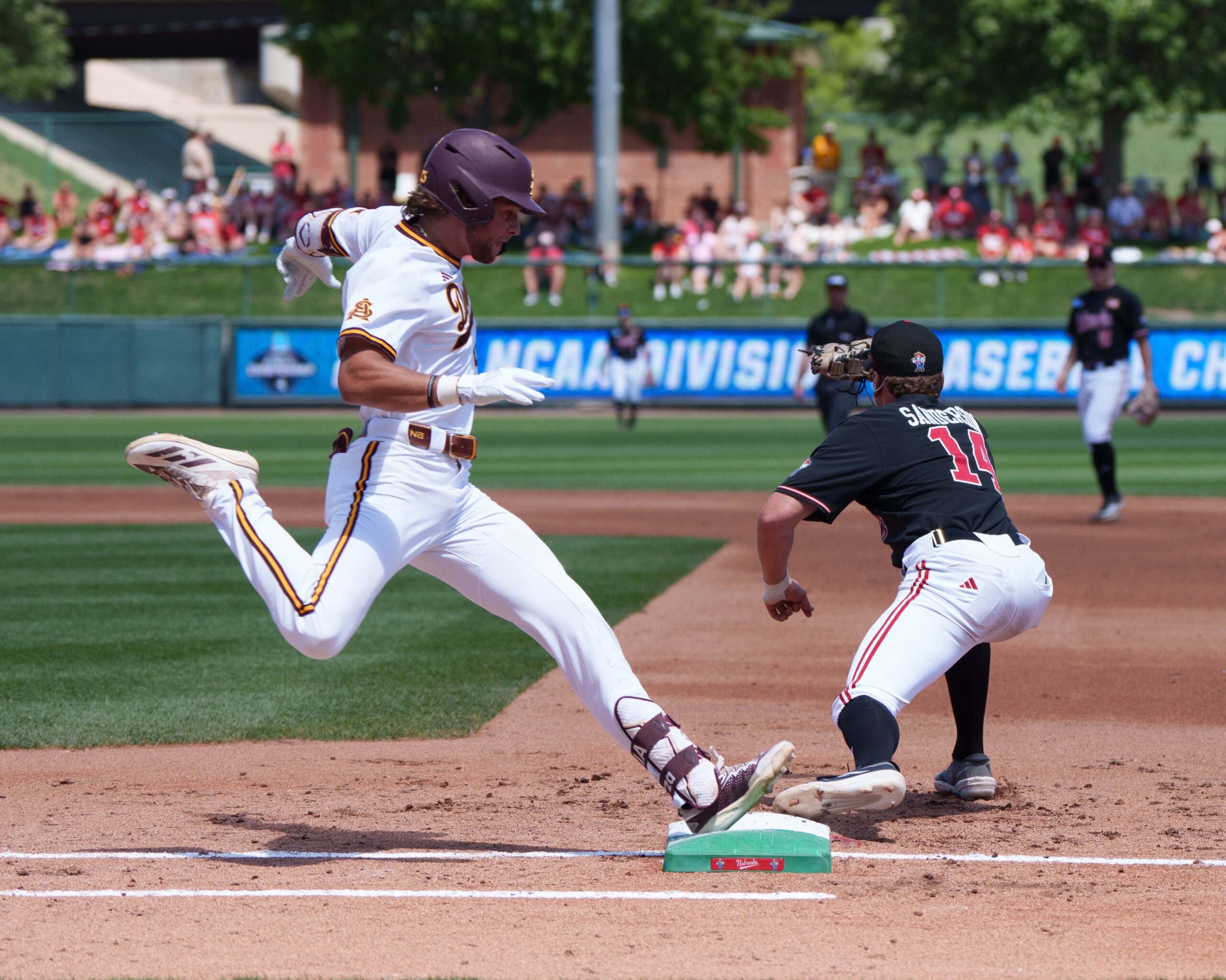Nebraska ASU Play at First